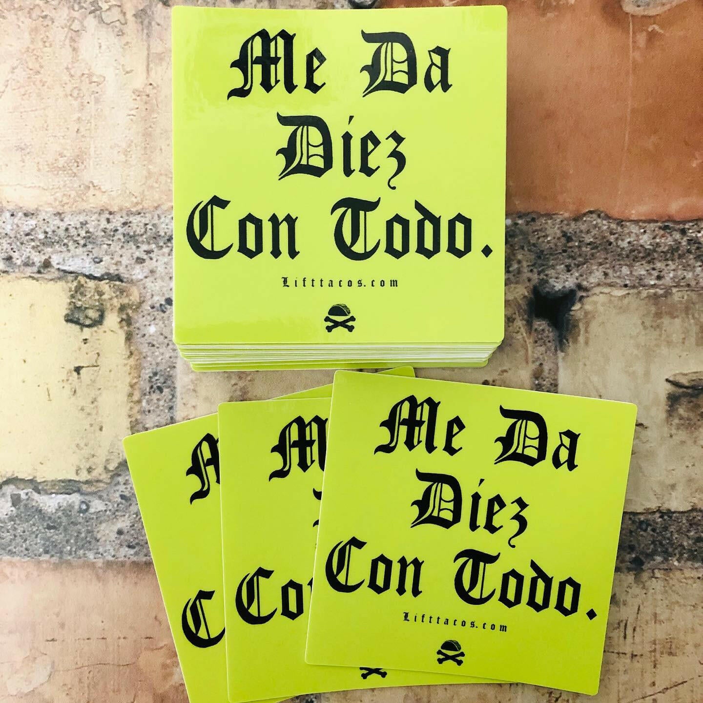 SQUARE STICKERS.