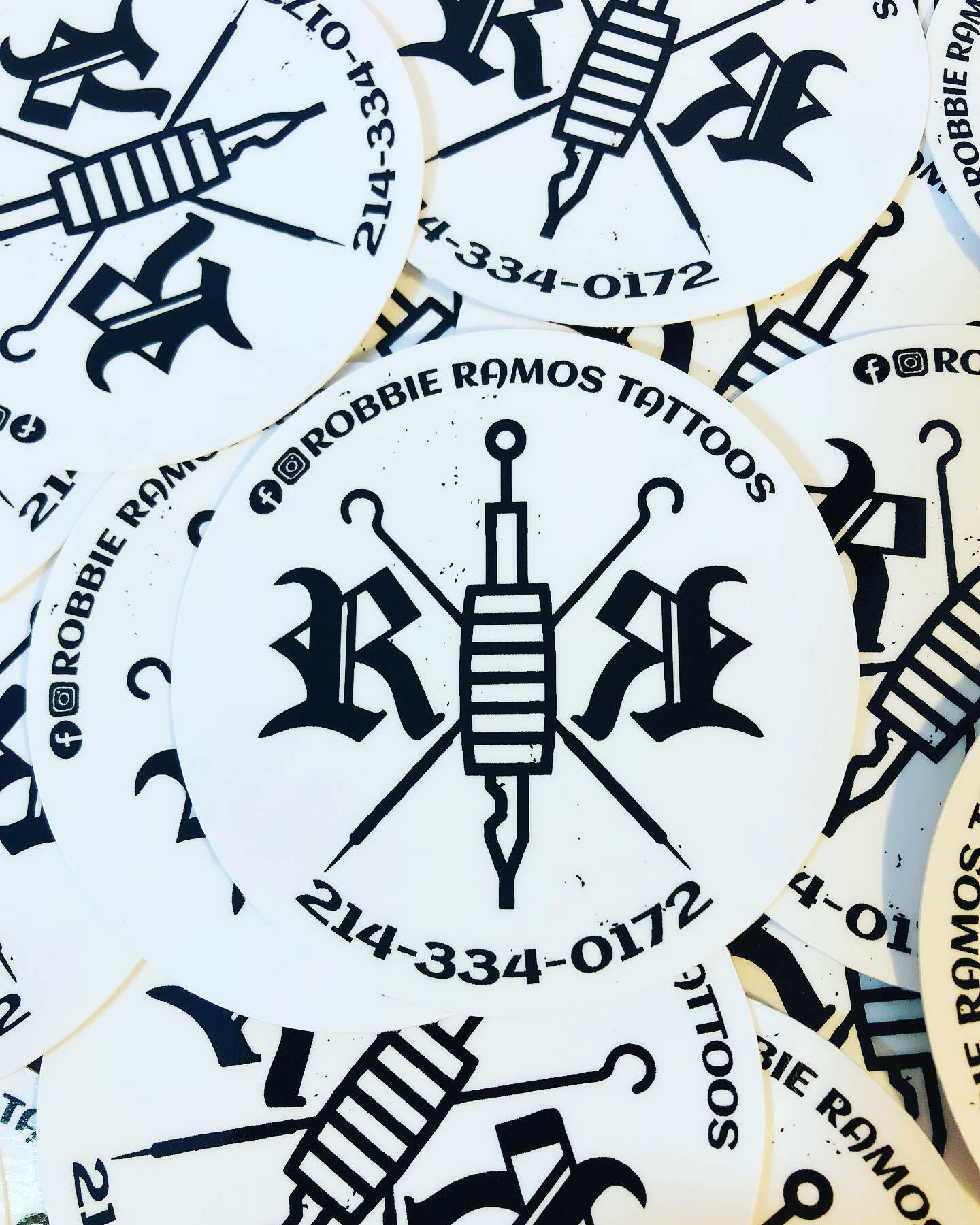 ROUND STICKERS.