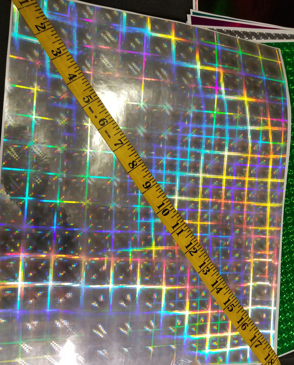 NEW! PLAID HOLOGRAPHIC