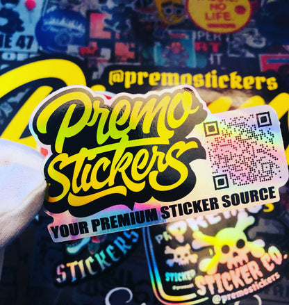 HOLOGRAPHIC STICKERS.