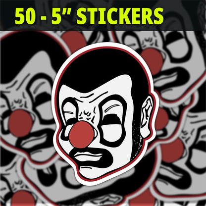 50 5" Stickers.