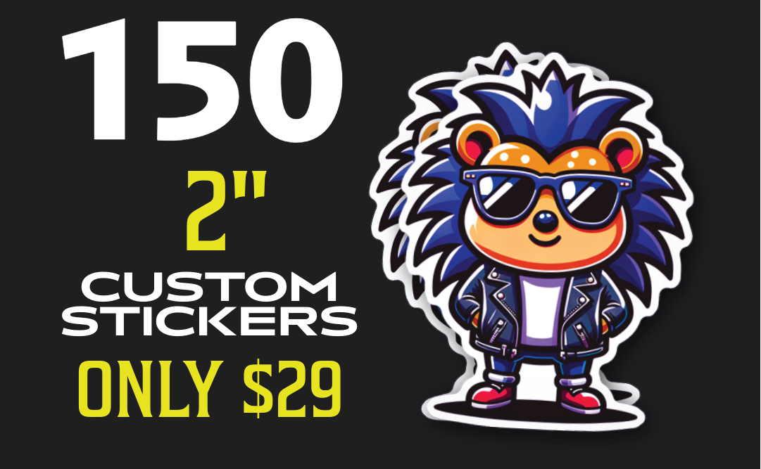 150 2" Stickers
