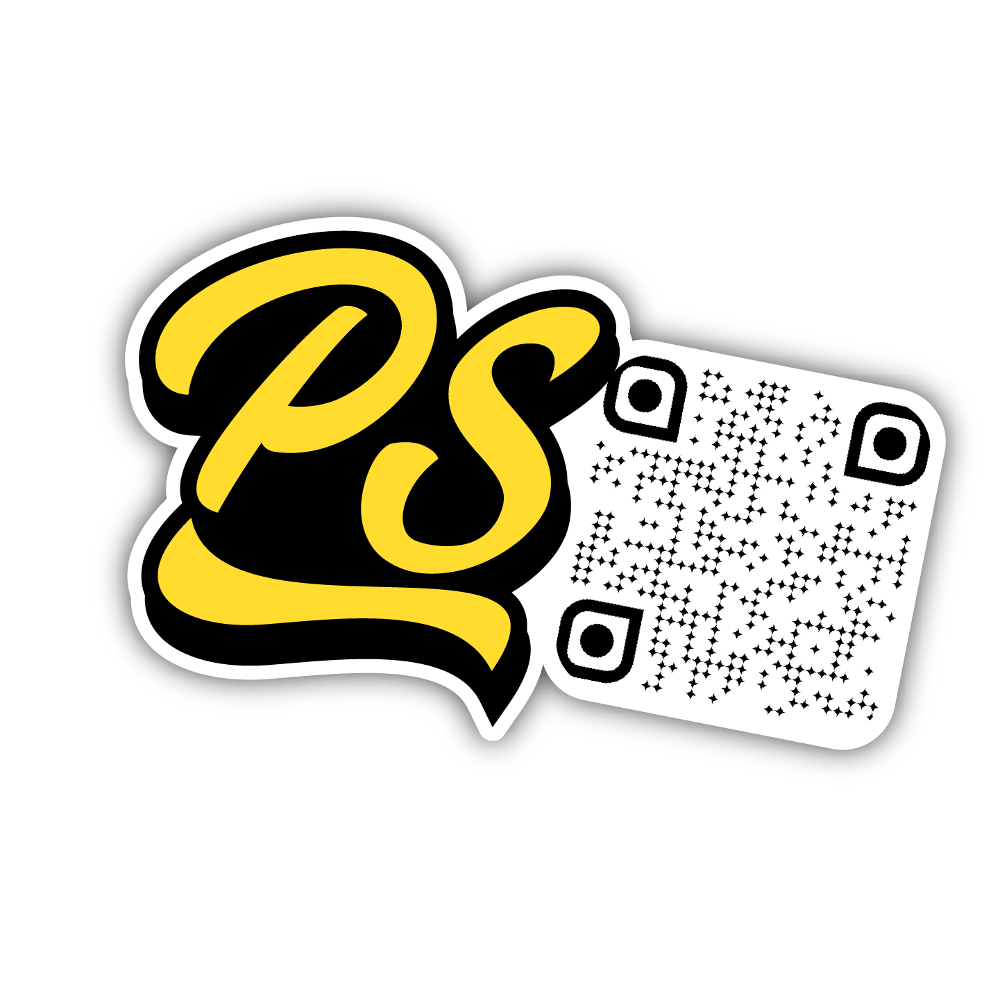 QR CODE STICKERS.