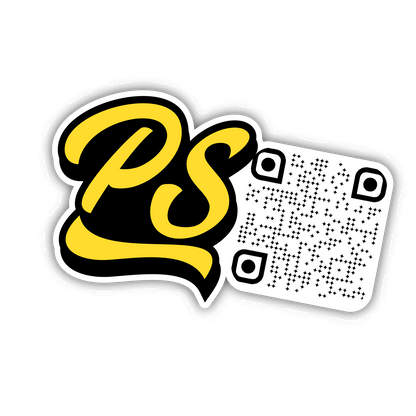 QR CODE STICKERS.
