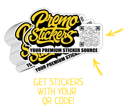 Custom premium stickers for businesses, highlighting unique branding opportunities with exceptional quality and design.