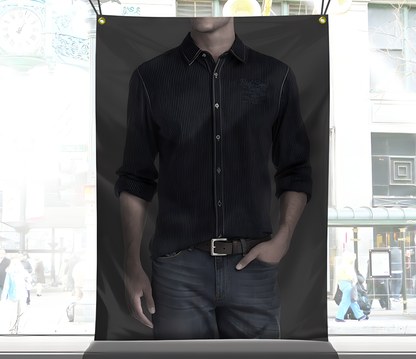 FABRIC BANNER.